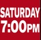 SATURDAY NIGHT AUGUST 8th @ 7pm